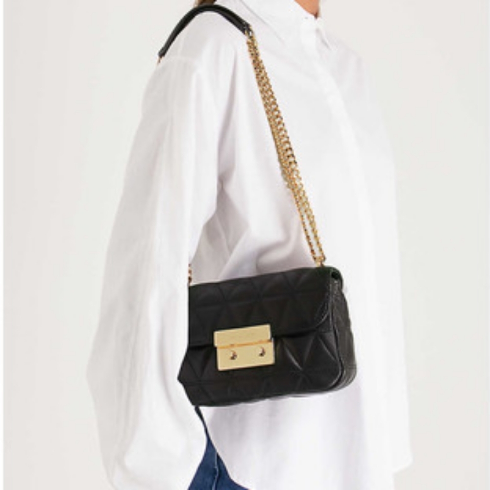 SOLD - Michael Kors sloan messenger shoulder bag